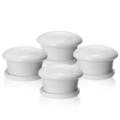 Magnetic Cabinet Lock Replacement Keys - 4 Pack for Child Safety Latching