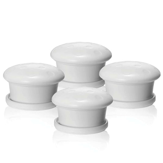 Magnetic Cabinet Lock Replacement Keys - 4 Pack for Child Safety Latching