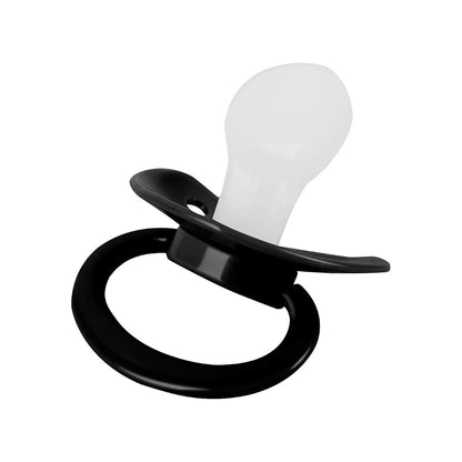 Sunowe Adult Pacifier In Black, Large Size Silicone Design (photo 3)