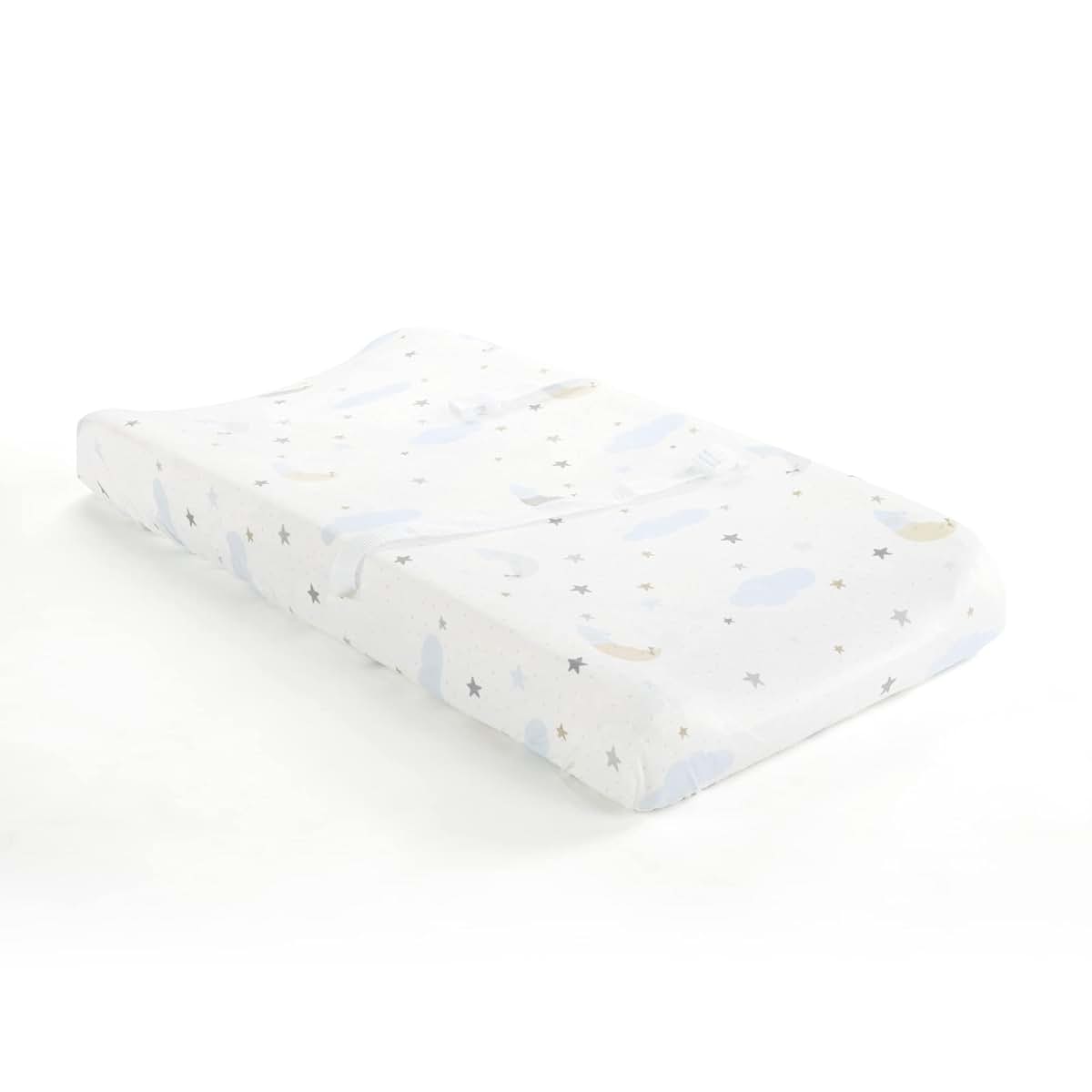 Lush Decor Goodnight Little Moon Soft And Plush Changing Pad Cover Blue