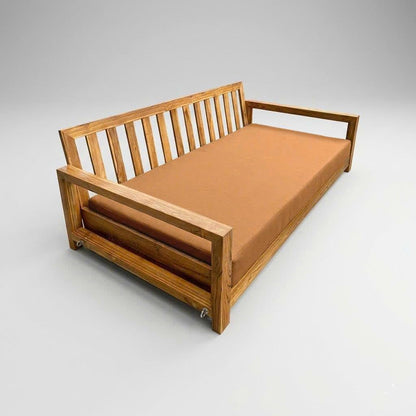 BabyOneStop 6" Crib Size Outdoor Daybed Fitted Sheet Cover, 52x28x6, Water Repellent Polyester Slipcover