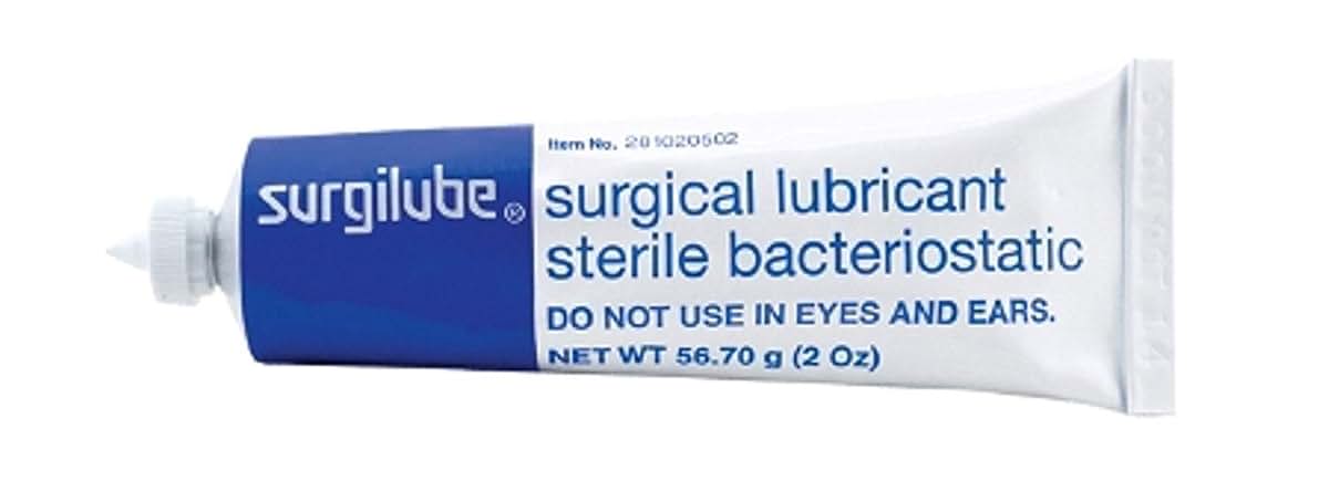 Surgilube Lubricating Jelly, 2 Ounce Tube by HR Pharmaceuticals