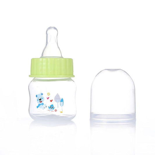 Gllehkt Portable Baby Bottle 1.7oz Green