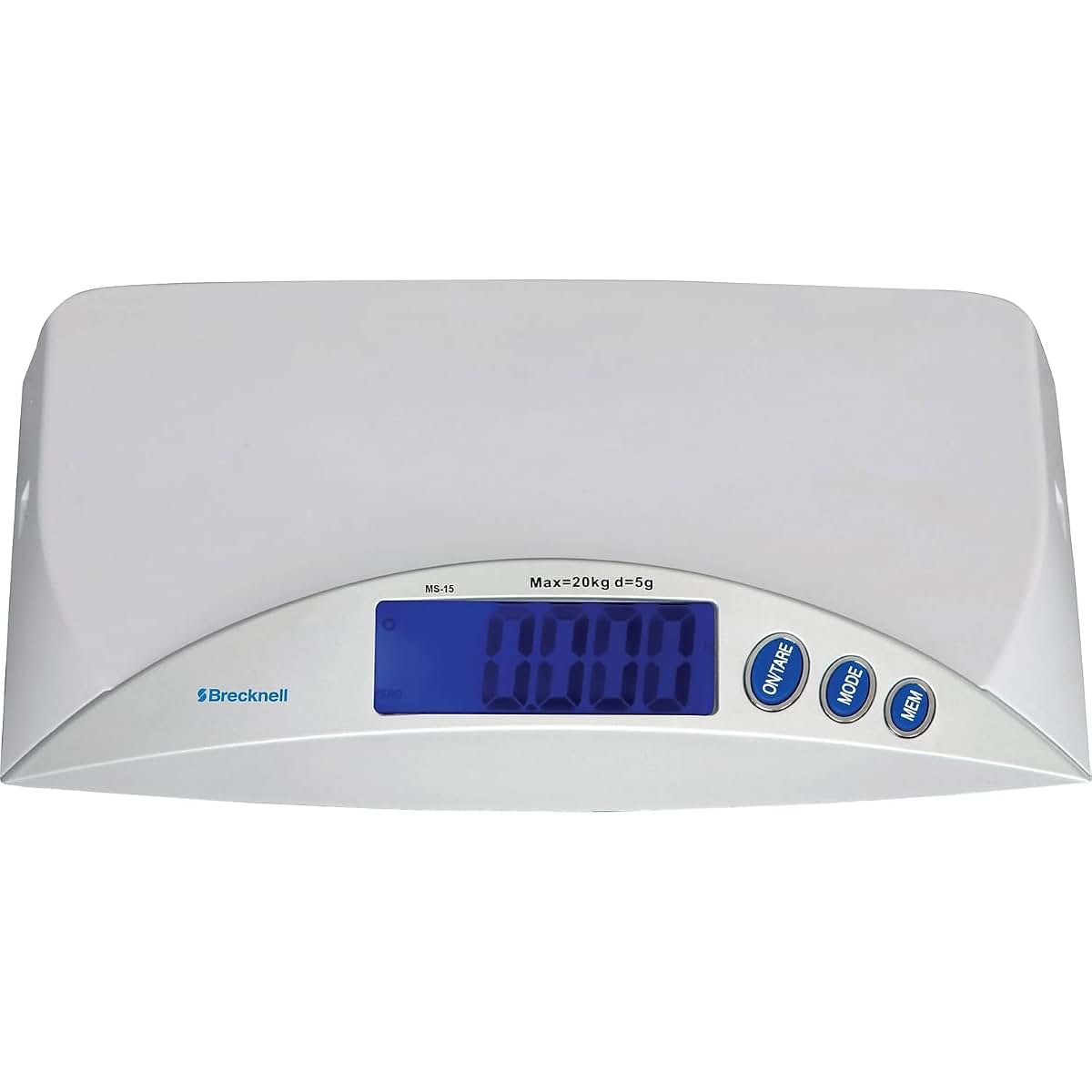 Brecknell Ms-15 Counter Scale With 44 Lb Capacity