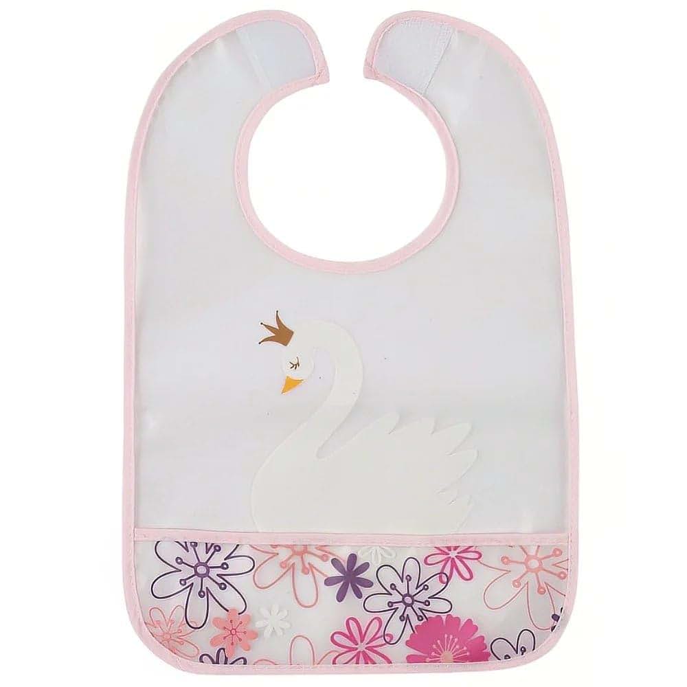 Fun Express Sweet Swan Baby Bib - Apparel Accessories - 1 Piece