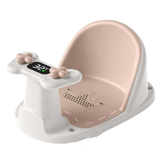 Neurora Baby Bath Seat for Babies 6 Months & Up - Bathtub Seats for Babies Sitting Up, Non-Slip,Smart Real-Time