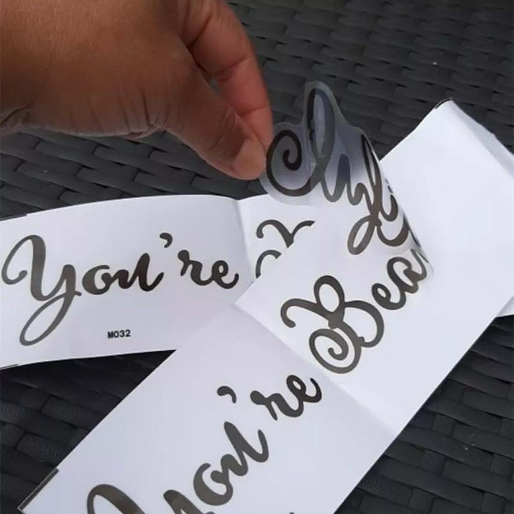 Anso Bathroom Wall Sticker You're Beautiful Mirror Quote Decal