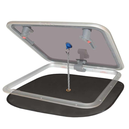 Waterline Design WaterlineDesign Boat Hatch Bug Screen, Magnetic Mosquito Net for Boat Hatches, Regular