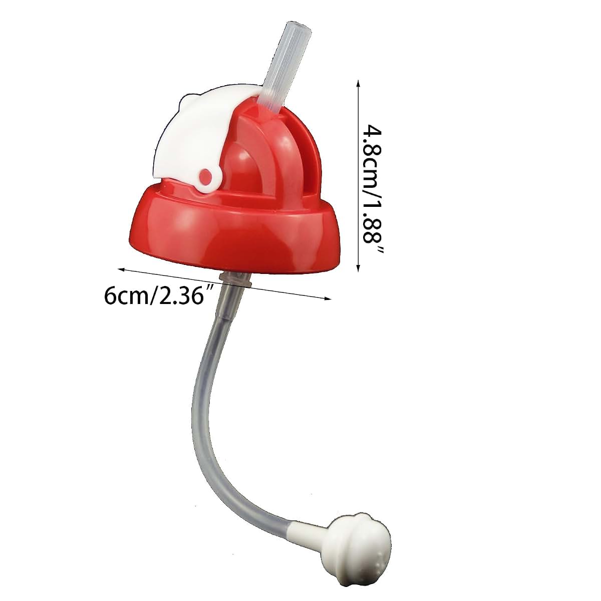 MinnowXY Cup Conversion Kit with Weighted Straw for Wide Neck Baby Bottle Spill-Proof Spout (photo 4)