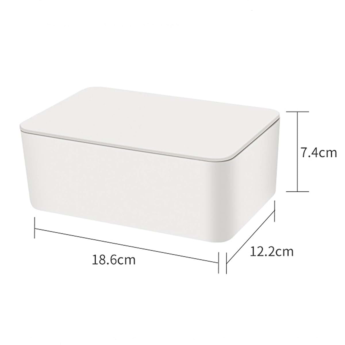 DEF Wipes Dispenser, Polypropylene Baby Wipes Case Sealed Keeps Wet Tissue Fresh Flushable Case Holders Easy Open and (photo 4)