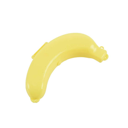 Beuiouer Banana Case Lunch Box Protector Container Holder Carrier Storage - Yellow (photo 3)