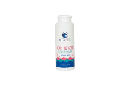 Olita Kids Beach Be Gone Sand Remover Body Powder, Bubble Gum Scent