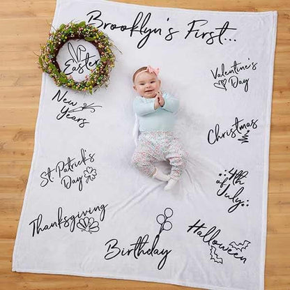 Personalization Universe Personalized Fleece Blanket (photo 3)