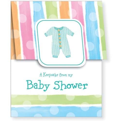 Baby Clothes Keepsake Registry Memory Book