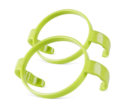 KFZJQSLW Compatible Baby Bottle Handle for Comotomo Bottles 8 oz & 5 oz, 3 Count, Green (photo 2)