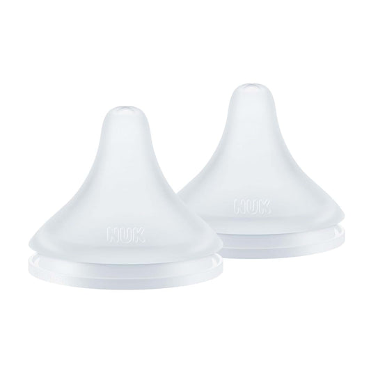 NUK Perfect Match Soft Silicone Nipple with Anti-Colic Vent
