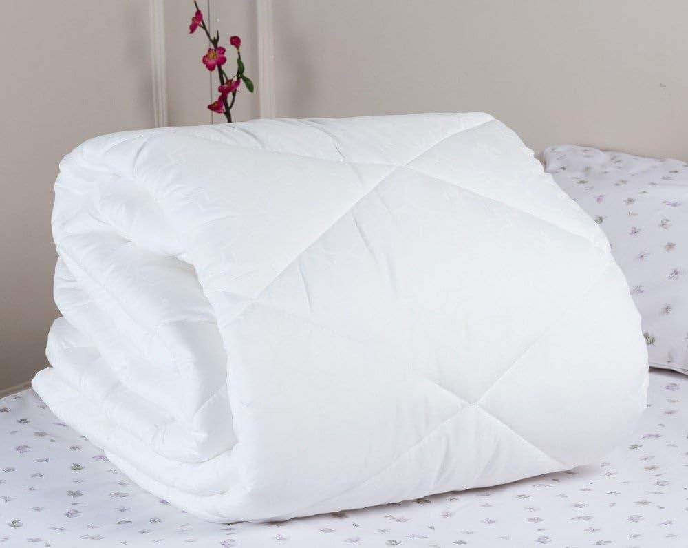 paradise RANFORCE 100% Cotton Insert Comforter for Crib, Solid White