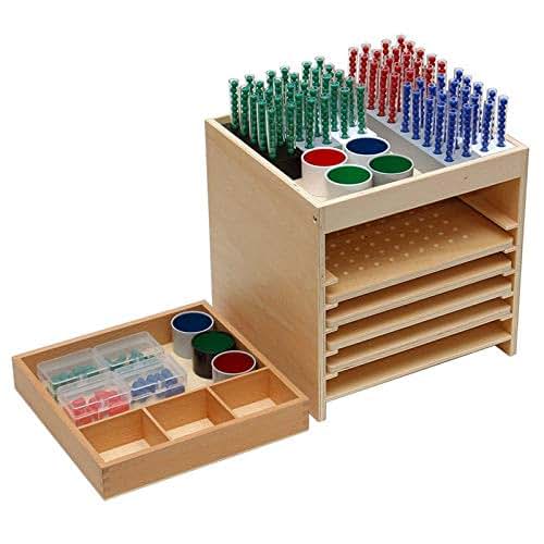 Kid Advance Long Division Learning Set with Storage Cabinet