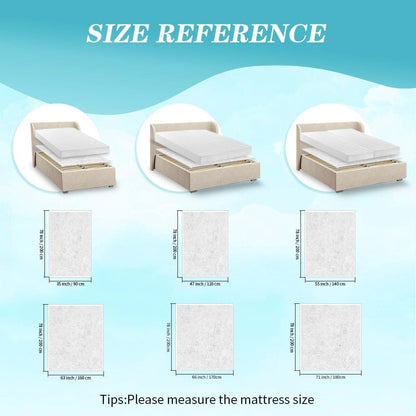 Dujuike Mattress Slide Stopper and Gripper Non Slip Pad (Grey, 55 x 78 Inch)