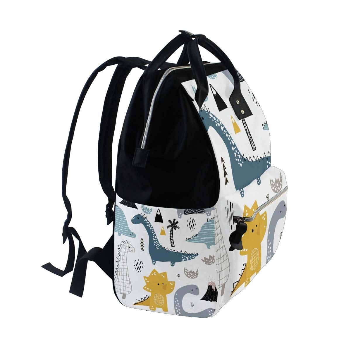 Wzjll Cartoon Dinosaur Backpack Diaper Bag (photo 2)