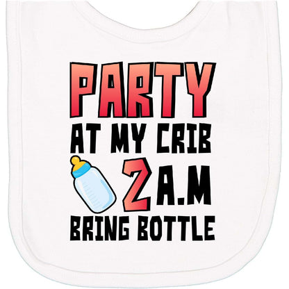 Inktastic Newborn Humor Bib for Baby