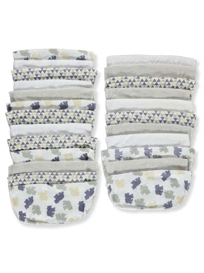 Cribmates Baby Washcloths, 24-Pack Multi