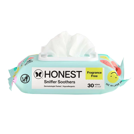 The Honest Company Snot Removing Wipes for Babies and Toddlers, 30 Count