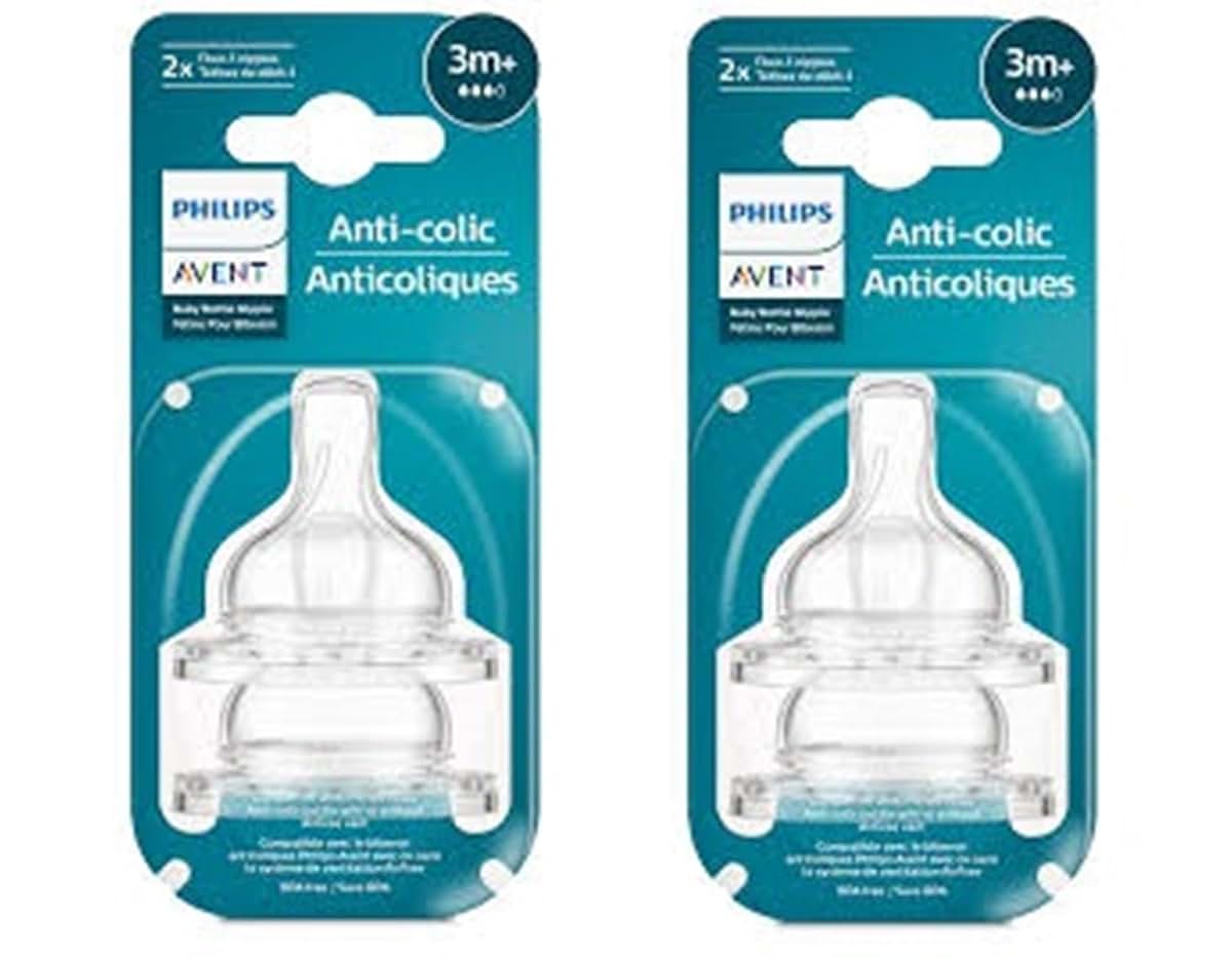 Philips Avent Anti-Colic Baby Bottle Flow 3 Nipple (photo 3)