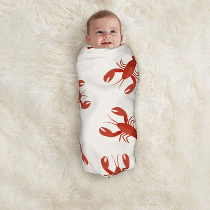 Gilios Crawfish Pattern Baby Blanket