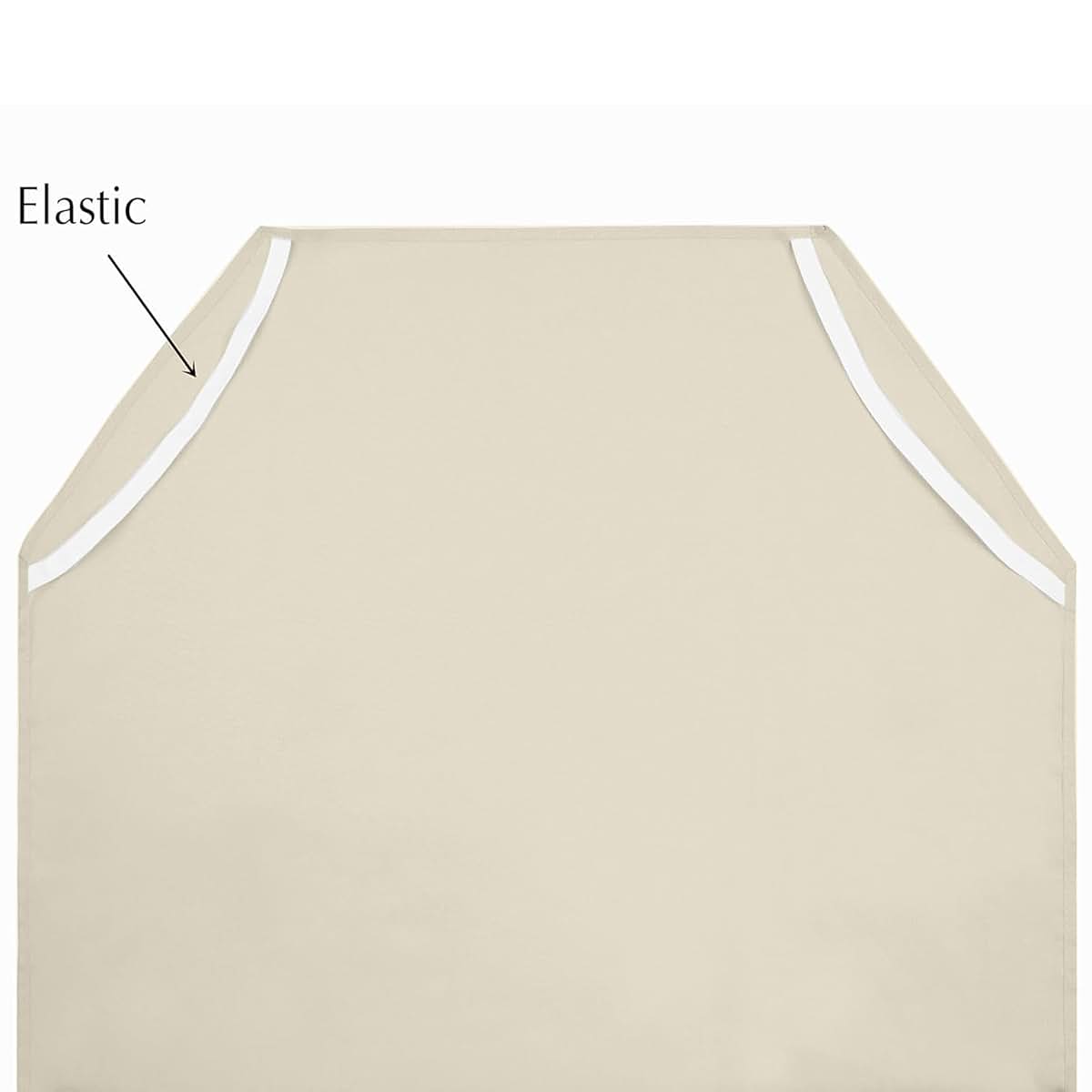 Peace Sleep Bedding Daycare Cot Sheets 10-Pack, 22"x40", Ivory (photo 4)