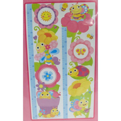 Toy Island Toy Land Stick On Flowers & Bees Growth Chart (photo 2)