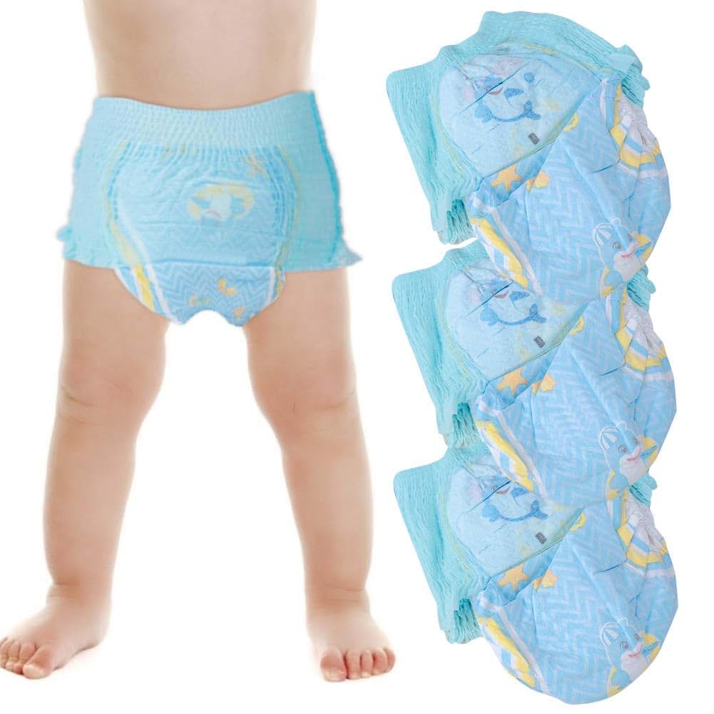 Baby Swim Diapers 3 Pack For Newborns L 9-14kg