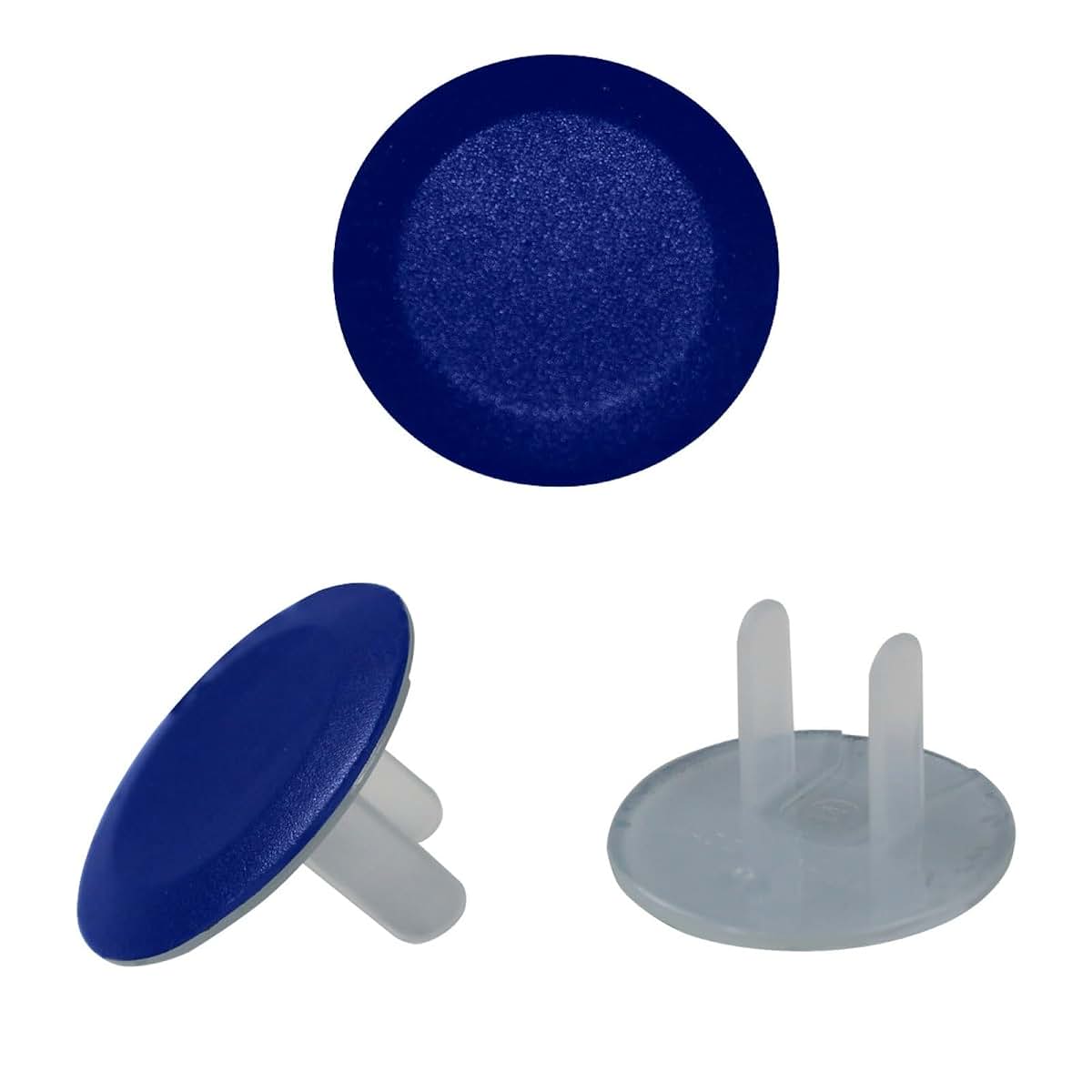 CDGIRUOWUNV Plastic Outlet Covers 24-Pack Round Wall Socket Protectors (photo 2)