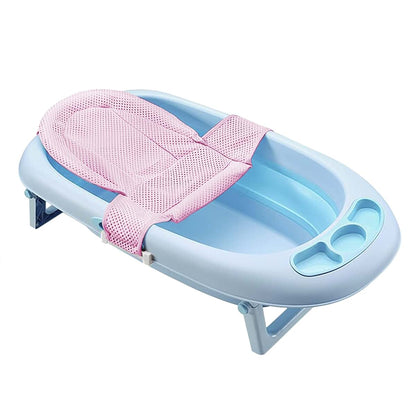 RUIXIA Universal Adjustable Baby Bath Tube Support Mesh Net Soft Breathable Infants Shower Pad Bathing Mat 4-Points (photo 2)