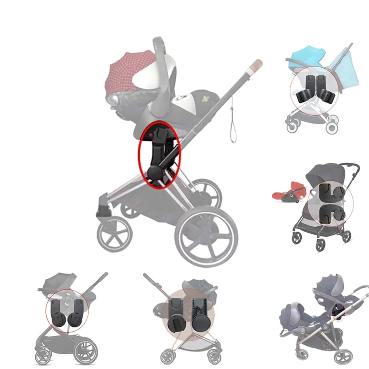 Bogniga Stroller Adapter For Balios S (photo 3)