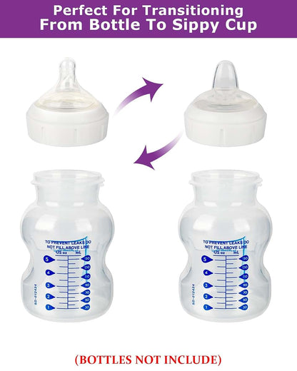 Sippy Nipple for Dr. Brown's Bottles | Variable Flow Silicone Nipples