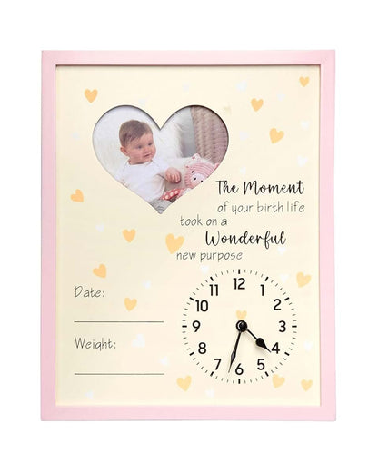 The Lakeside Collection Baby is Born Frame - Pink, 2139018