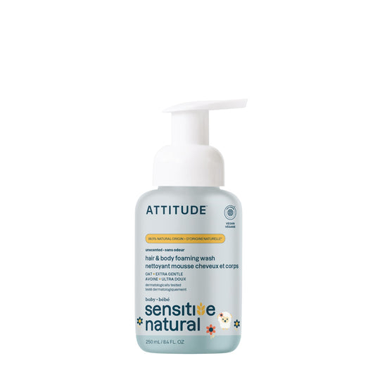 Attitude Baby 2-in-1 Shampoo and Body Wash Unscented