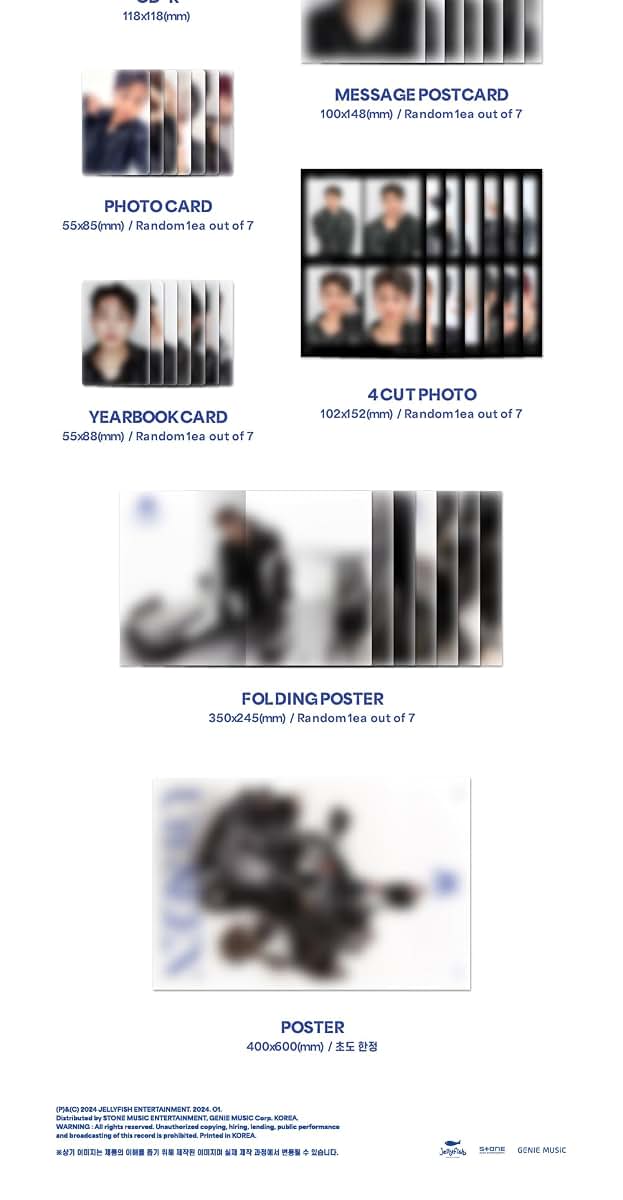 DREAMUS EVNNE Un : SEEN 2nd Mini Album CD+Photobook+Folding Poster on Pack+Photocard+Tracking Sealed (Standard (photo 3)