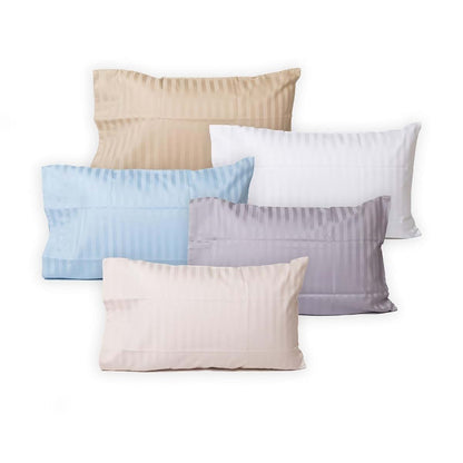 Zappy Products Toddler Travel Pillowcase, Honey Taupe Stripe