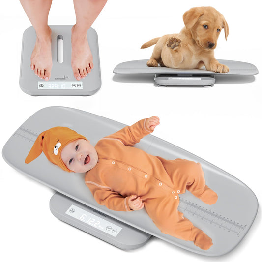 Baby Scale and Height Measuring Device with Hold Function