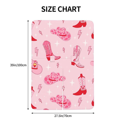 CAYKWVZ Retro Cowgirl Boots Hat Baby Car Seat Canopy Cover Multi Use Shower Gift, Nursing Cover for Mom Nursing Covers (photo 4)