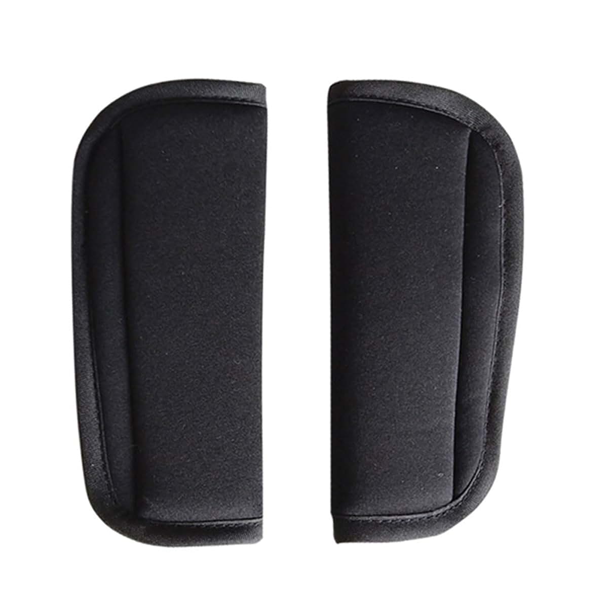 Ldabrye Baby Stroller Strap Shoulder Pad Covers 2 Pack Polyester Black