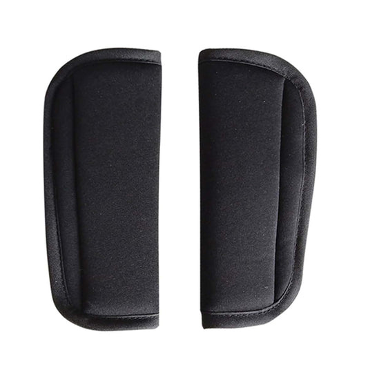 Ldabrye Baby Stroller Strap Shoulder Pad Covers 2 Pack Polyester Black