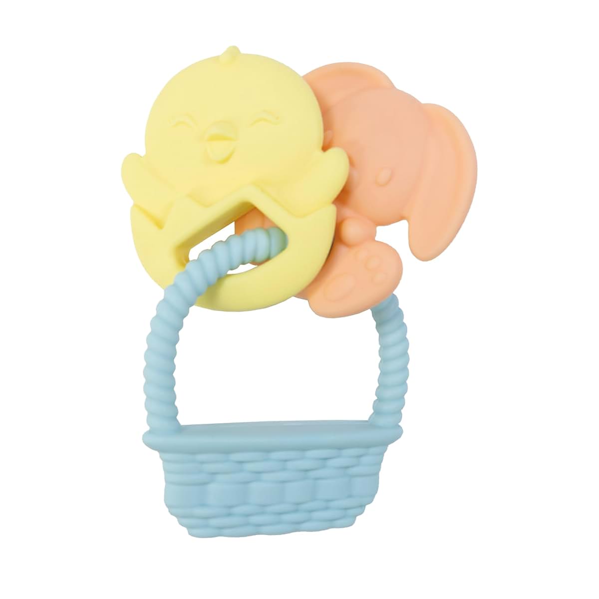 Nuby Easter Silicone Teether With Handles