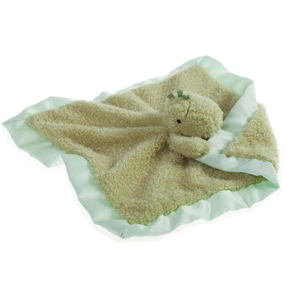 Apricot Lamb Dinosaur Security Blanket for Nursery Use