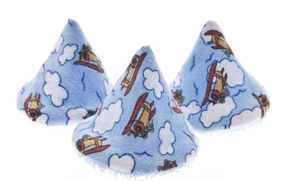 Beba Bean Peepee Teepee Baby Pee Shield - Airplane Design - 5 Pack