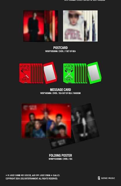 Dreamus Dxmon Hyperspace 1st Mini Album Random Version