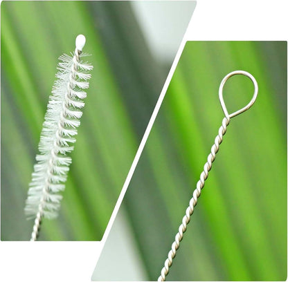 BEUICIRY Straw Cleaner Brush 12 Inch Extra Wide 12mm 10 Pack