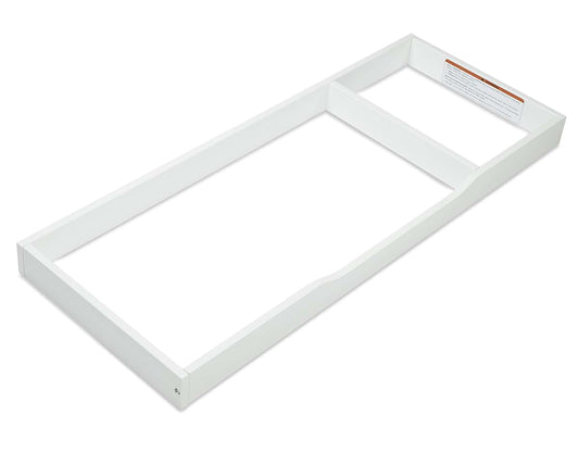 Sorelle Furniture Topper for Double Dresser, White, Crib